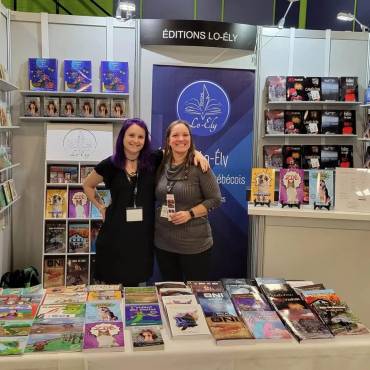 Retour sur salon du livre de Edmundston!